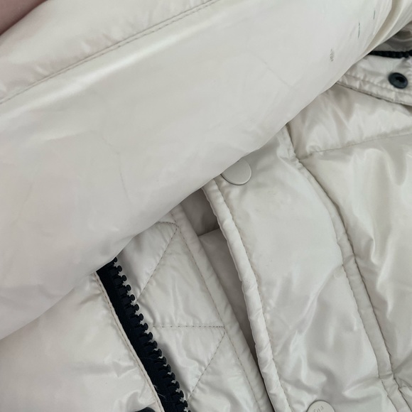 Aritzia tna super puff jacket xxxs gloss birch/white - Picture 8 of 9
